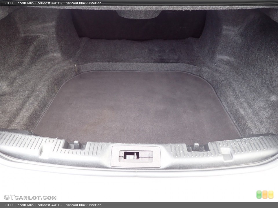 Charcoal Black Interior Trunk for the 2014 Lincoln MKS EcoBoost AWD #143927212