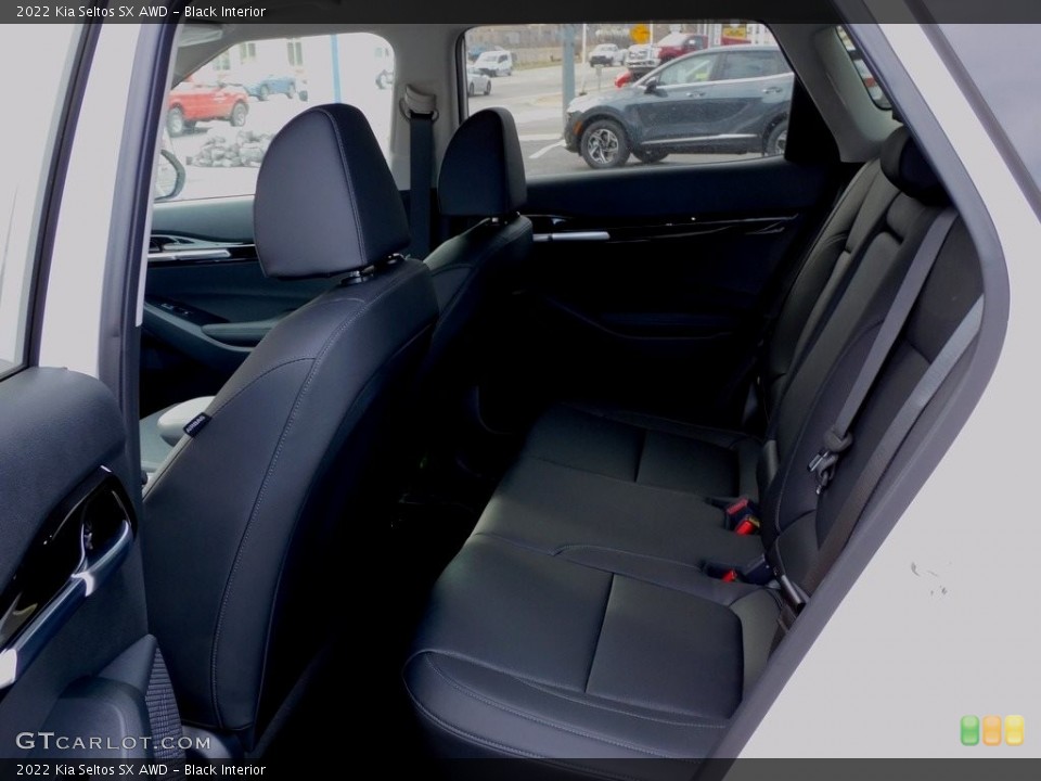Black Interior Rear Seat for the 2022 Kia Seltos SX AWD #143927482