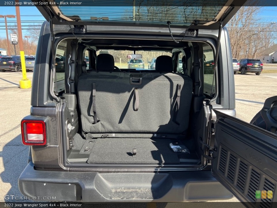 Black Interior Trunk for the 2022 Jeep Wrangler Sport 4x4 #143933023