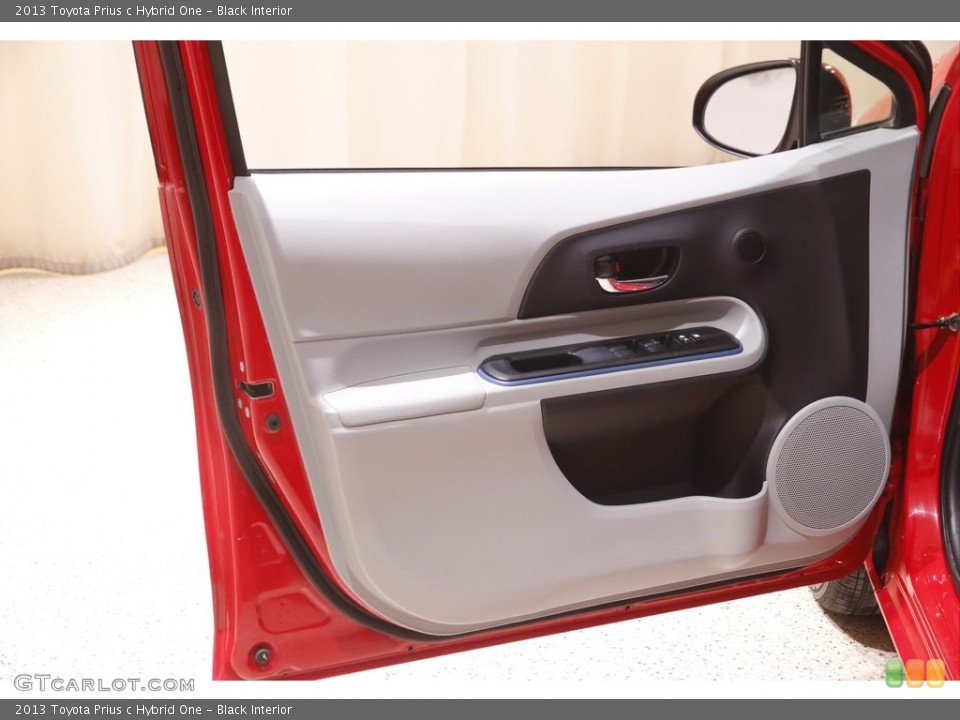 Black Interior Door Panel for the 2013 Toyota Prius c Hybrid One #143934826