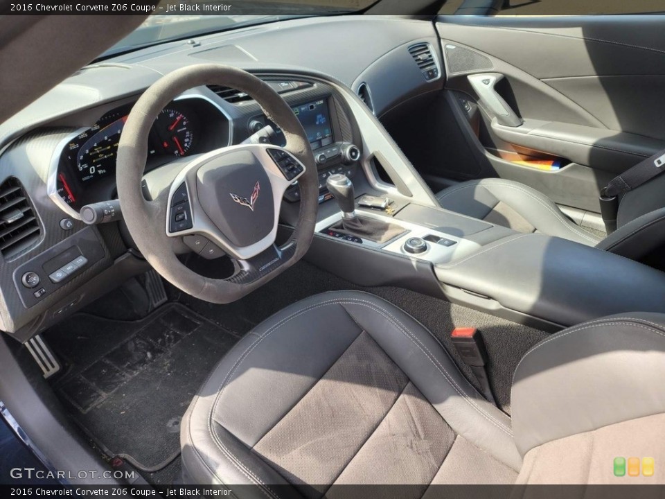 Jet Black Interior Photo for the 2016 Chevrolet Corvette Z06 Coupe #143934880