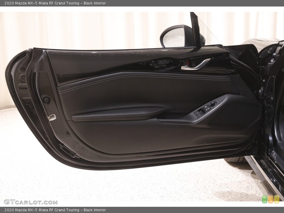 Black Interior Door Panel for the 2020 Mazda MX-5 Miata RF Grand Touring #143935575