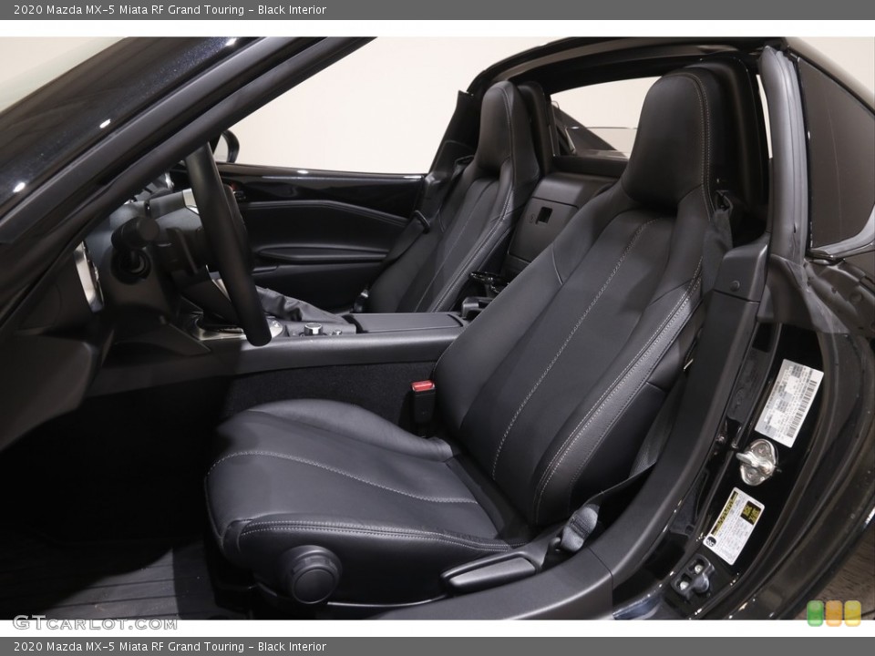 Black Interior Front Seat for the 2020 Mazda MX-5 Miata RF Grand Touring #143935596