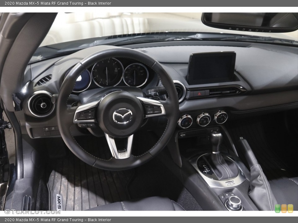 Black Interior Dashboard for the 2020 Mazda MX-5 Miata RF Grand Touring #143935617