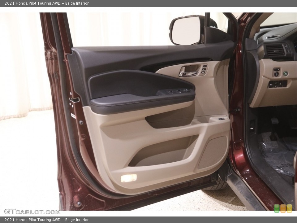 Beige Interior Door Panel for the 2021 Honda Pilot Touring AWD #143940471