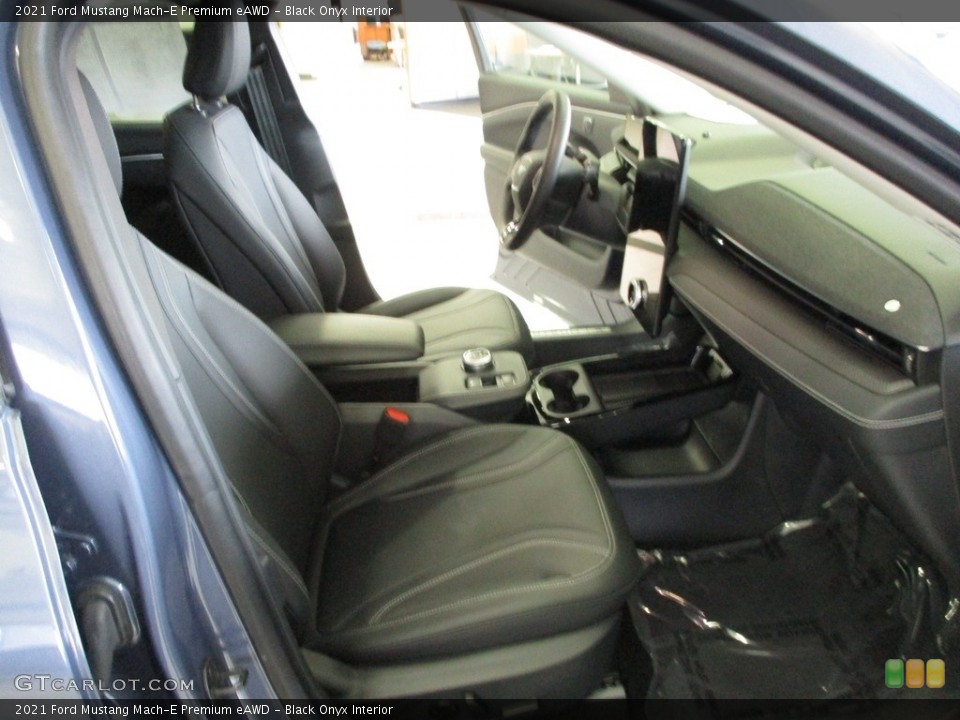 Black Onyx Interior Front Seat for the 2021 Ford Mustang Mach-E Premium eAWD #143940857