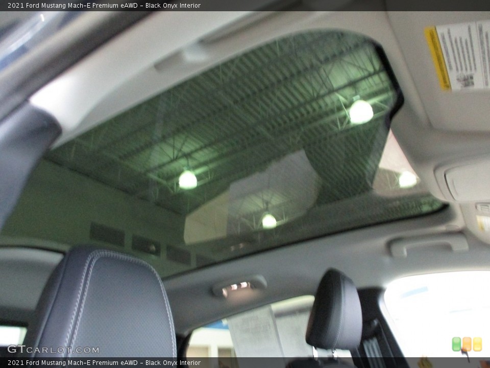 Black Onyx Interior Sunroof for the 2021 Ford Mustang Mach-E Premium eAWD #143940872