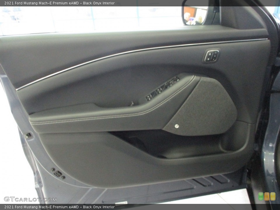 Black Onyx Interior Door Panel for the 2021 Ford Mustang Mach-E Premium eAWD #143941064