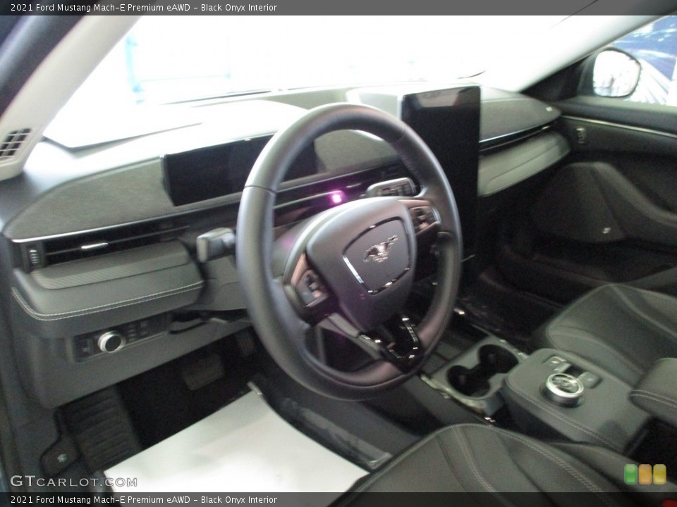 Black Onyx Interior Dashboard for the 2021 Ford Mustang Mach-E Premium eAWD #143941079