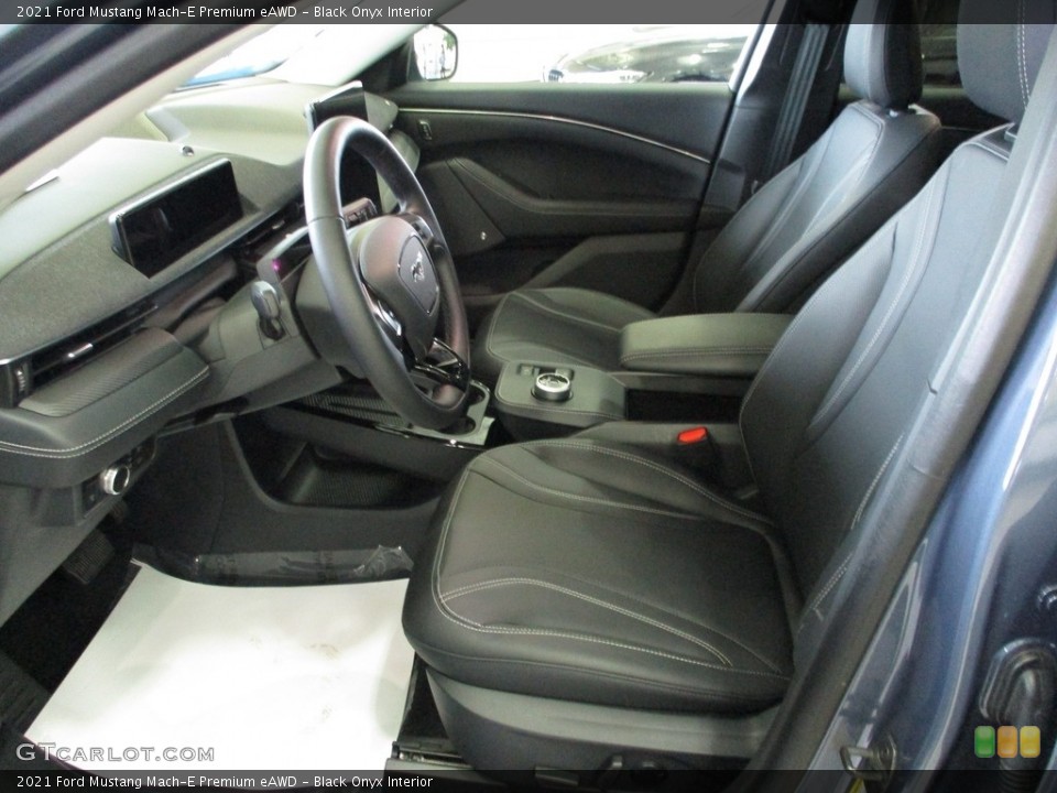 Black Onyx Interior Photo for the 2021 Ford Mustang Mach-E Premium eAWD #143941097