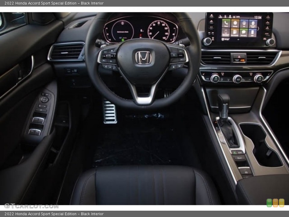 Black Interior Dashboard for the 2022 Honda Accord Sport Special Edition #143942578
