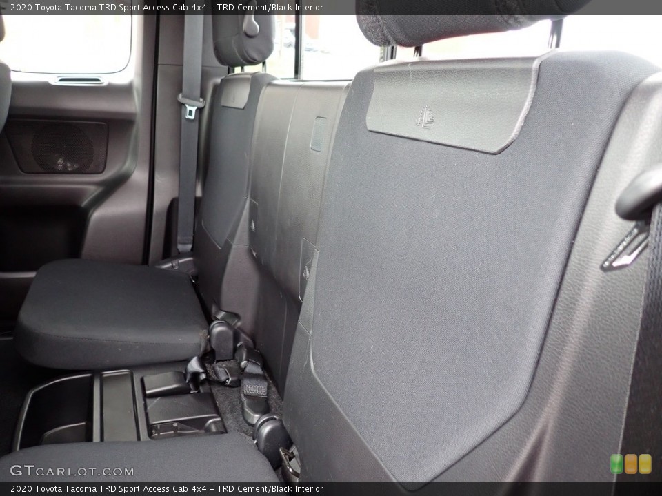 TRD Cement/Black Interior Rear Seat for the 2020 Toyota Tacoma TRD Sport Access Cab 4x4 #143943852