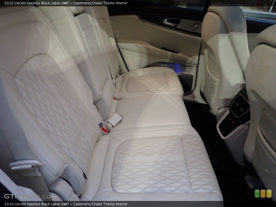 Cashmere/Chalet Theme Interior Rear Seat for the 2019 Lincoln Nautilus Black Label AWD #143946541