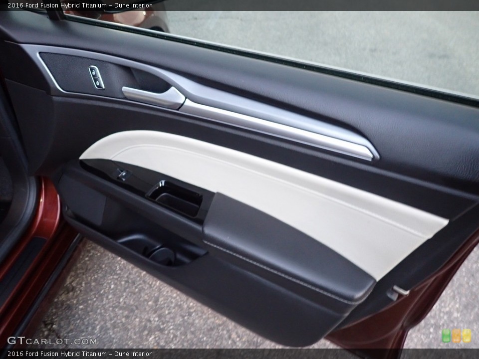 Dune Interior Door Panel for the 2016 Ford Fusion Hybrid Titanium #143947060