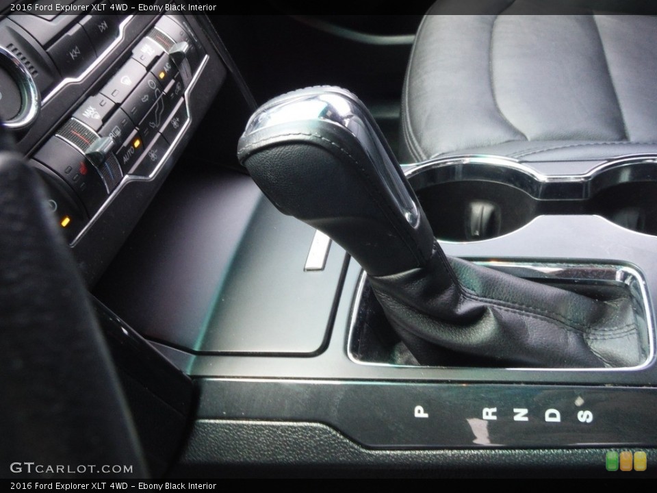 Ebony Black Interior Transmission for the 2016 Ford Explorer XLT 4WD #143947201