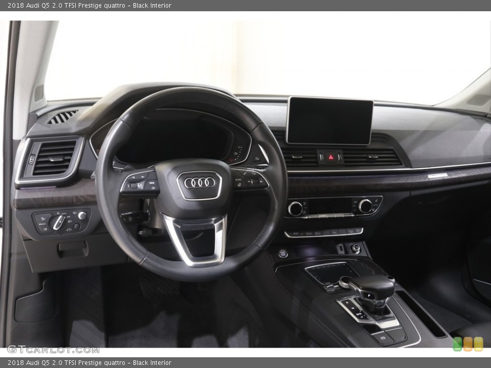 Black Interior Dashboard for the 2018 Audi Q5 2.0 TFSI Prestige quattro #143948560