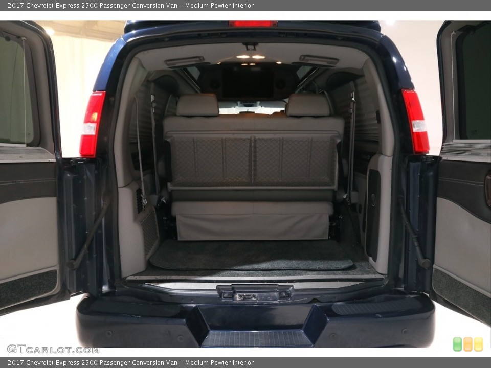 Medium Pewter Interior Trunk for the 2017 Chevrolet Express 2500 Passenger Conversion Van #143949583