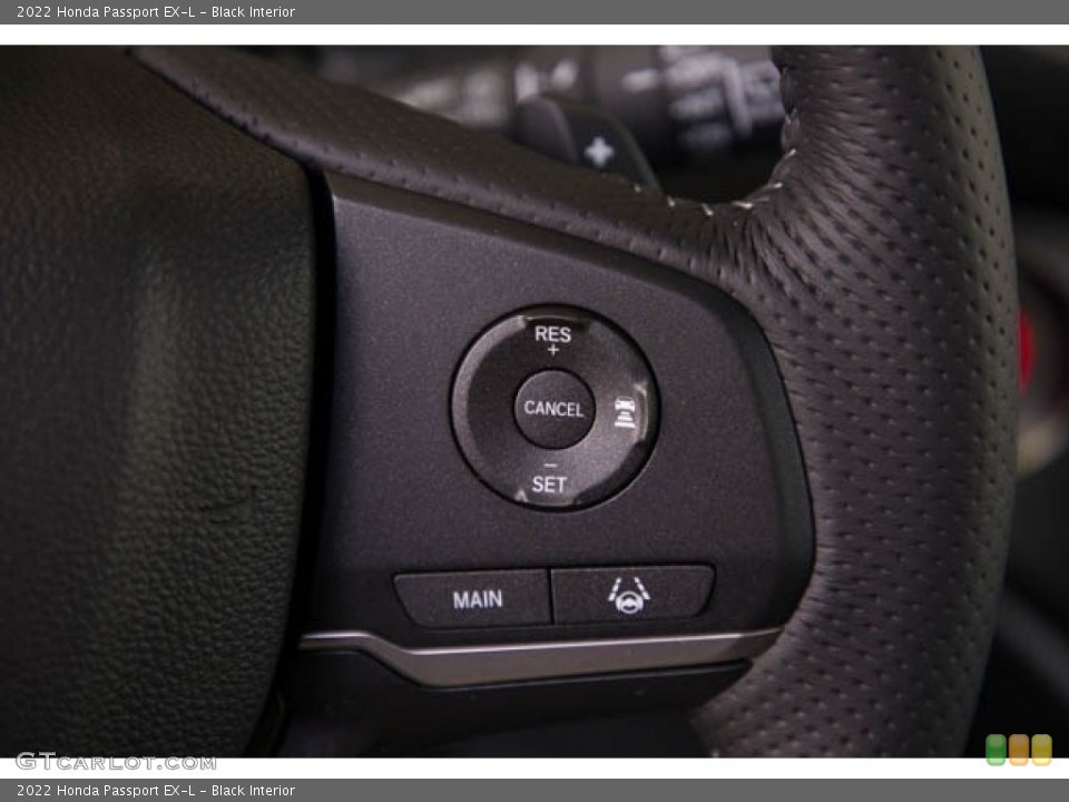 Black Interior Steering Wheel for the 2022 Honda Passport EX-L #143951930