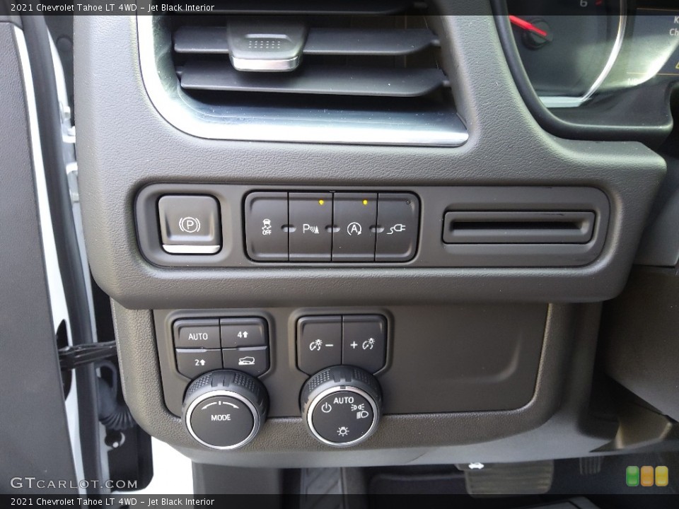 Jet Black Interior Controls for the 2021 Chevrolet Tahoe LT 4WD #143952047