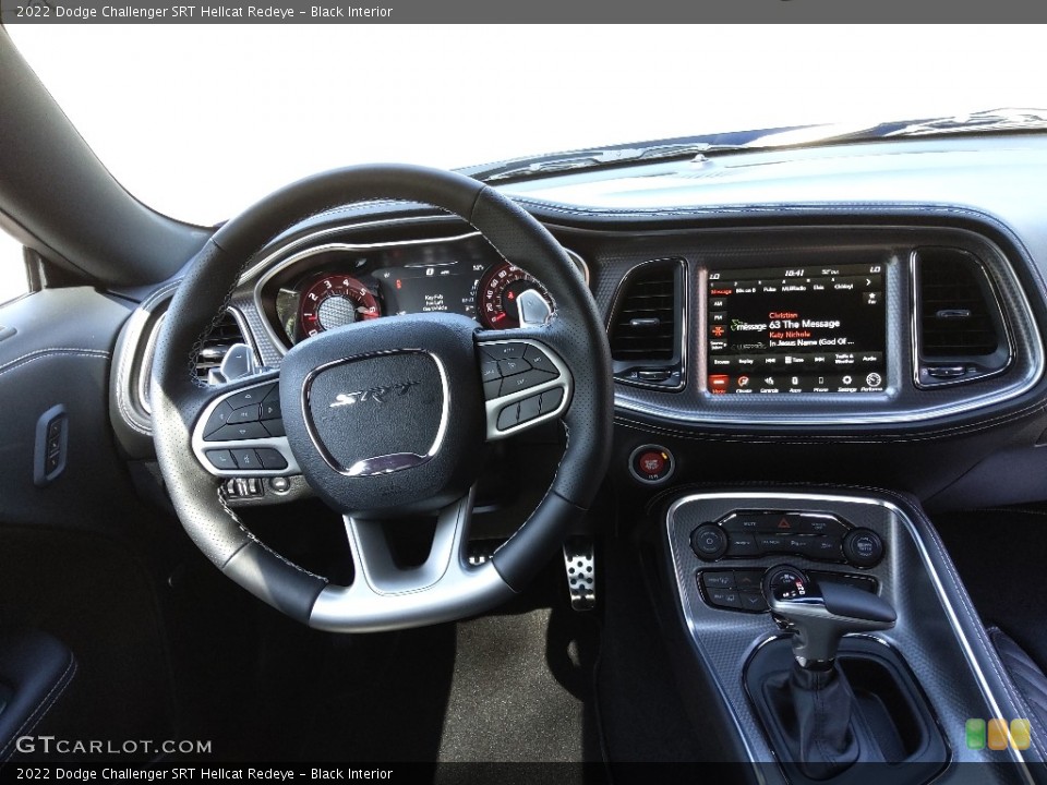 Black Interior Dashboard for the 2022 Dodge Challenger SRT Hellcat Redeye #143952886