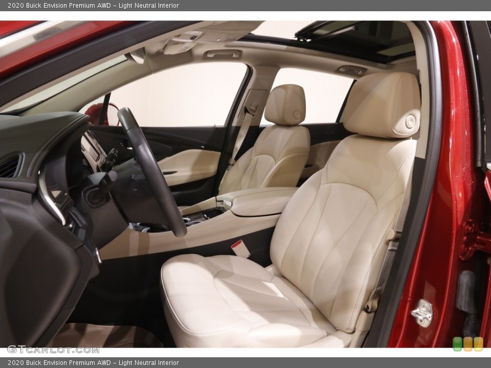 Light Neutral Interior Front Seat for the 2020 Buick Envision Premium AWD #143953728