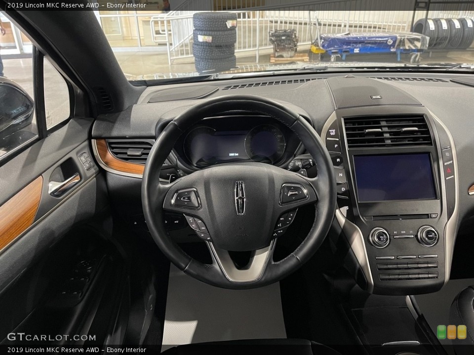 Ebony Interior Dashboard for the 2019 Lincoln MKC Reserve AWD #143954535