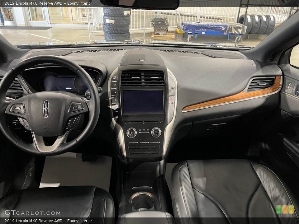 Ebony Interior Dashboard for the 2019 Lincoln MKC Reserve AWD #143954568
