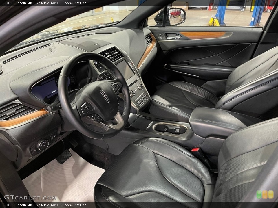 Ebony Interior Photo for the 2019 Lincoln MKC Reserve AWD #143954583