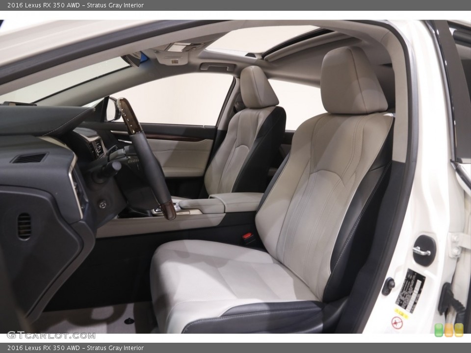 Stratus Gray Interior Photo for the 2016 Lexus RX 350 AWD #143958282