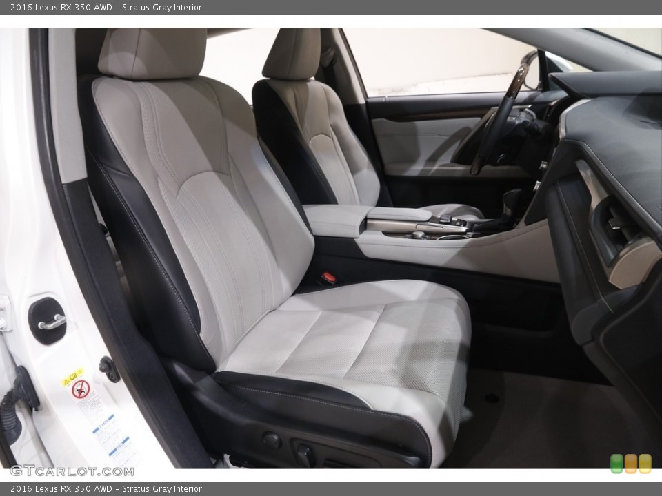 Stratus Gray 2016 Lexus RX Interiors