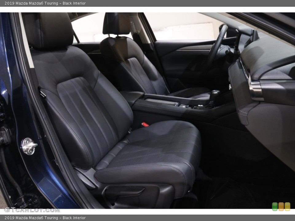 Black Interior Front Seat for the 2019 Mazda Mazda6 Touring #143959001