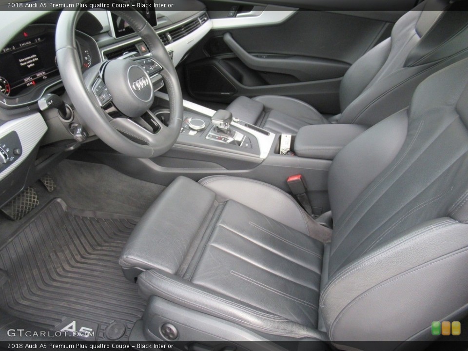 Black Interior Photo for the 2018 Audi A5 Premium Plus quattro Coupe #143961116