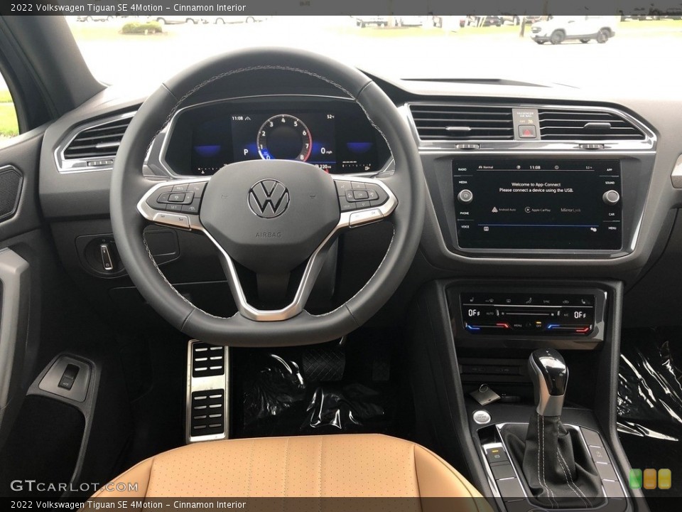 Cinnamon Interior Dashboard for the 2022 Volkswagen Tiguan SE 4Motion #143962235