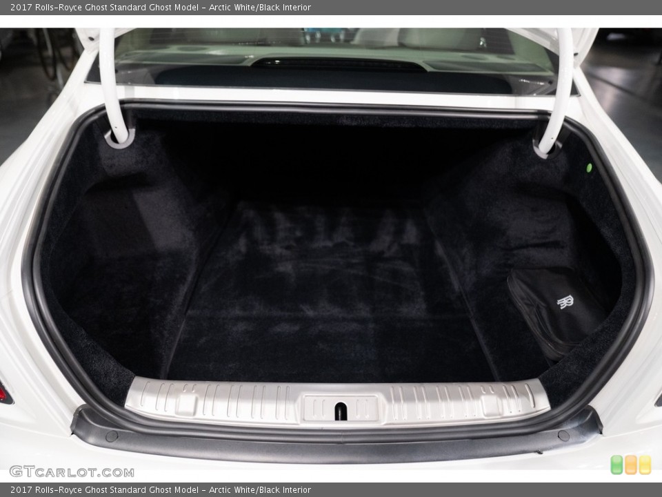Arctic White/Black Interior Trunk for the 2017 Rolls-Royce Ghost  #143962988