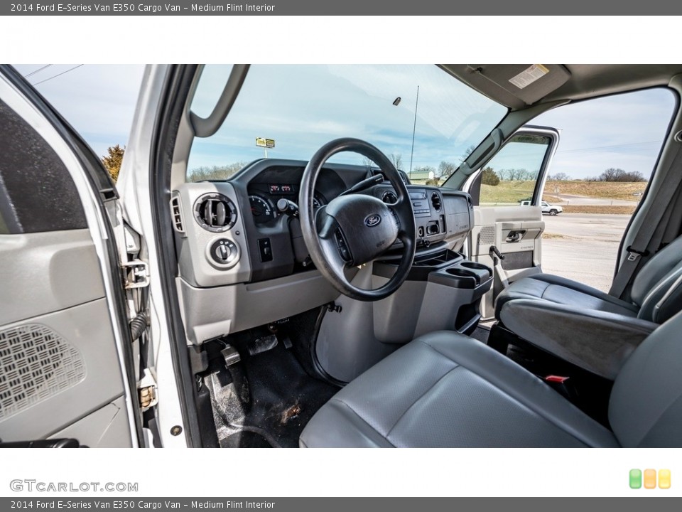 Medium Flint Interior Photo for the 2014 Ford E-Series Van E350 Cargo Van #143965715