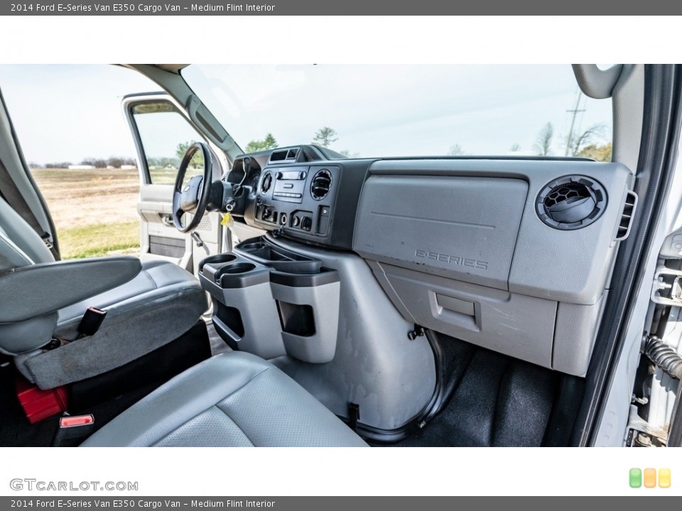 Medium Flint Interior Dashboard for the 2014 Ford E-Series Van E350 Cargo Van #143965844