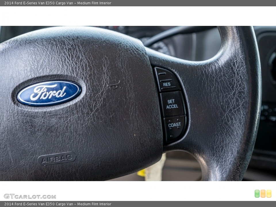 Medium Flint Interior Steering Wheel for the 2014 Ford E-Series Van E350 Cargo Van #143965961