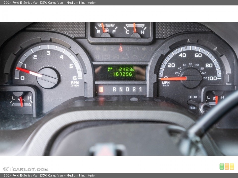 Medium Flint Interior Gauges for the 2014 Ford E-Series Van E350 Cargo Van #143965991