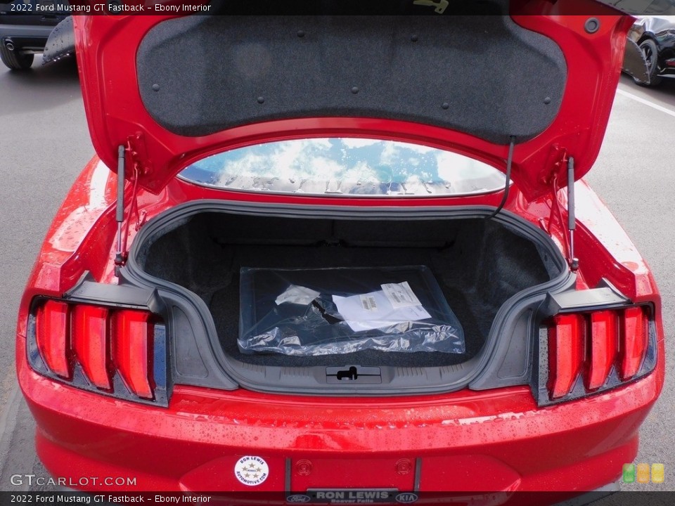 Ebony Interior Trunk for the 2022 Ford Mustang GT Fastback #143967212