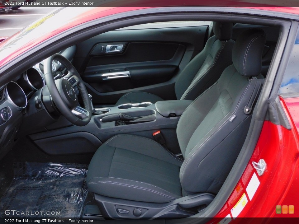 Ebony Interior Photo for the 2022 Ford Mustang GT Fastback #143967380
