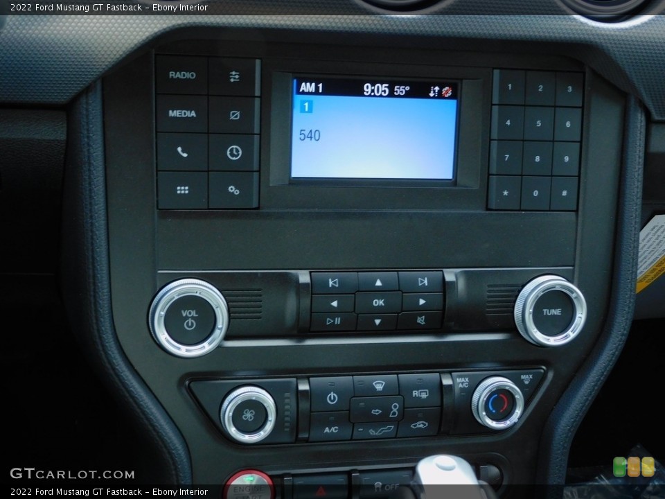 Ebony Interior Controls for the 2022 Ford Mustang GT Fastback #143967506