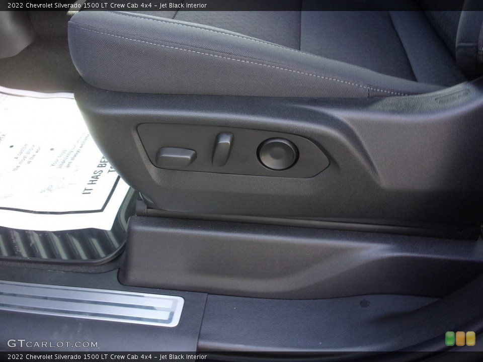 Jet Black Interior Front Seat for the 2022 Chevrolet Silverado 1500 LT Crew Cab 4x4 #143968511