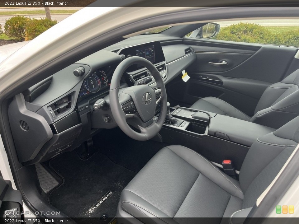 Black 2022 Lexus ES Interiors