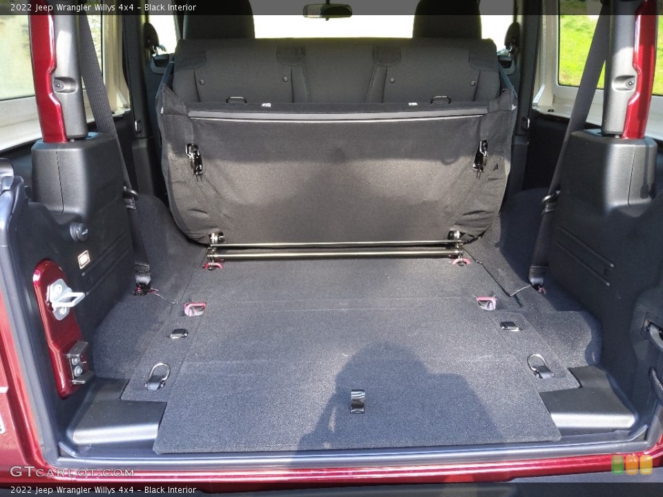 Black Interior Trunk for the 2022 Jeep Wrangler Willys 4x4 #143973571