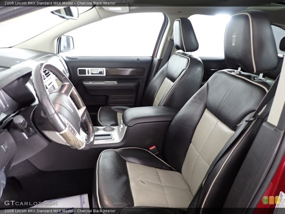 Charcoal Black Interior Front Seat for the 2008 Lincoln MKX  #143973604