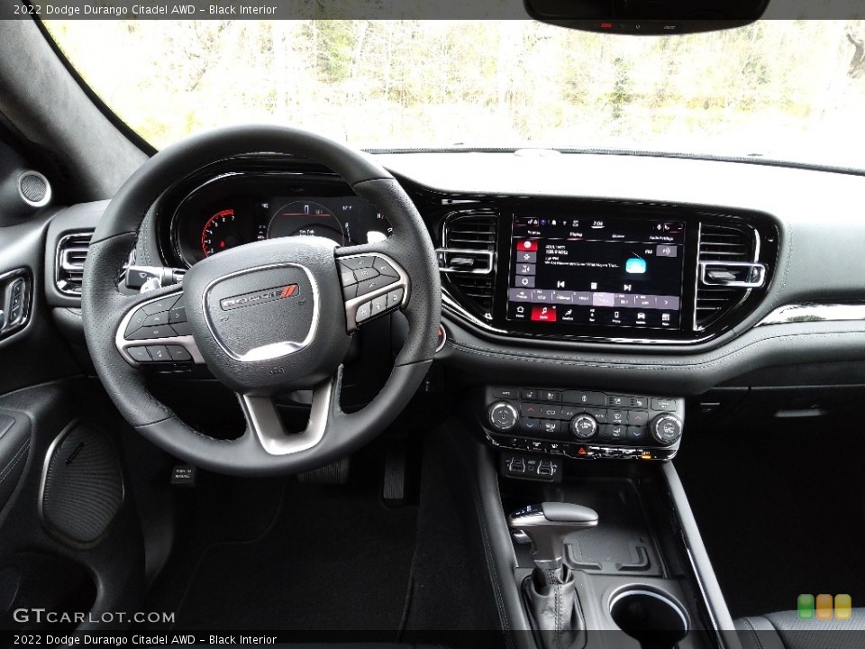 Black Interior Dashboard for the 2022 Dodge Durango Citadel AWD #143975242