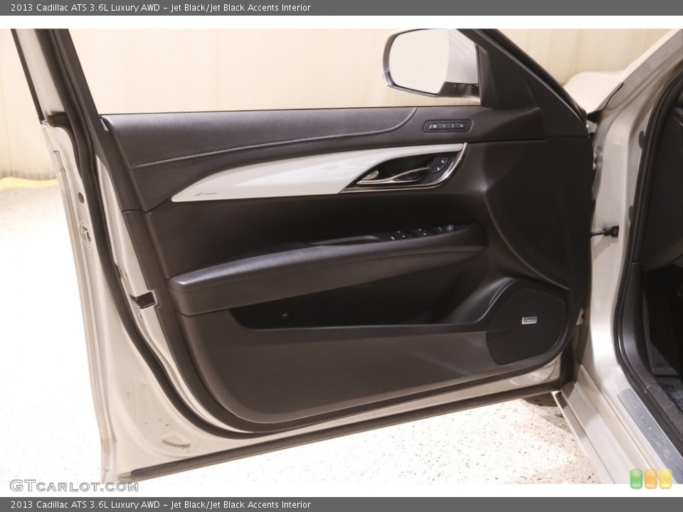Jet Black/Jet Black Accents Interior Door Panel for the 2013 Cadillac ATS 3.6L Luxury AWD #143980386