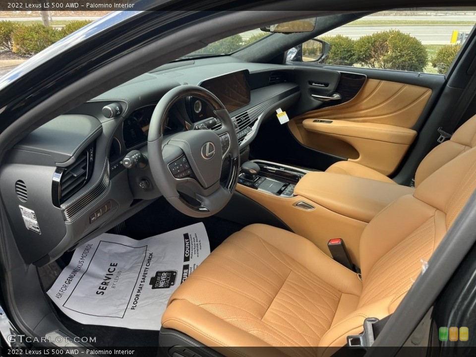 Palomino Interior Photo for the 2022 Lexus LS 500 AWD #143982303