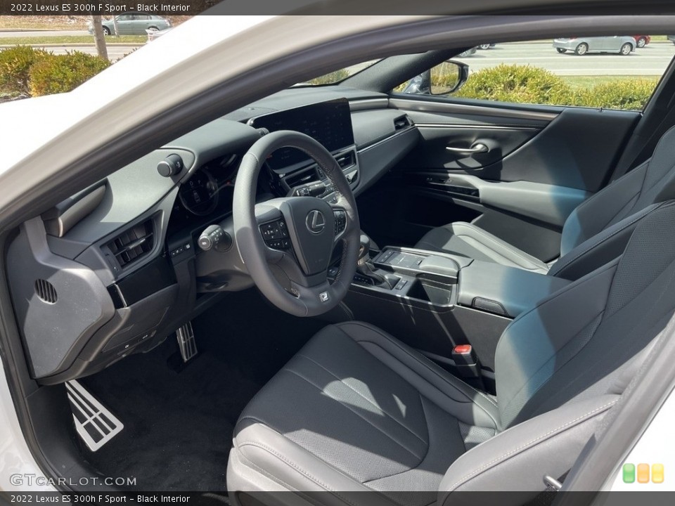 Black Interior Photo for the 2022 Lexus ES 300h F Sport #143982396