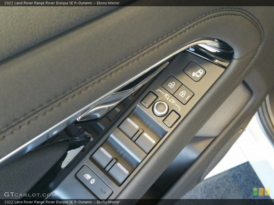 Ebony Interior Controls for the 2022 Land Rover Range Rover Evoque SE R-Dynamic #143982960